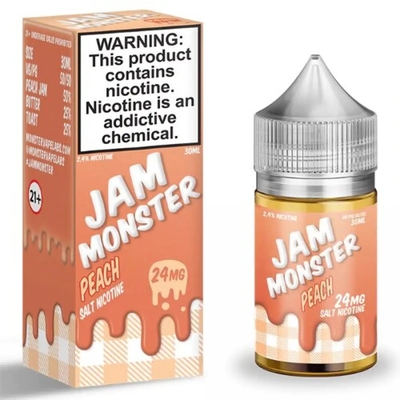 Рідина Jam Monster Salt 30мл - Peach на сольовому нікотині