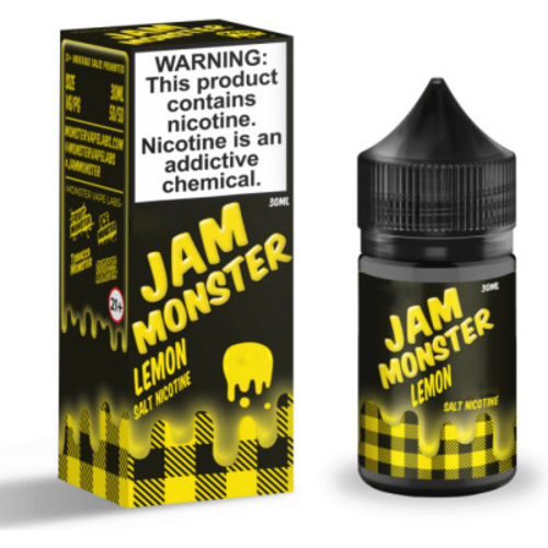 Жидкость Jam Monster Salt 30мл - Lemon на солевом никотине