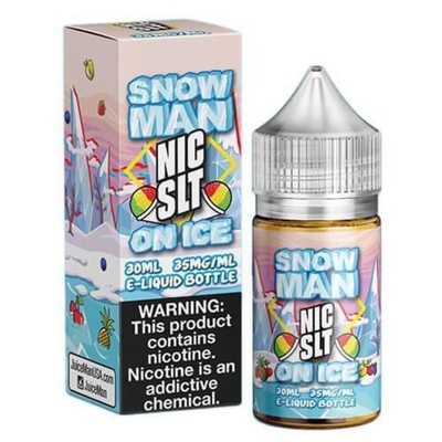 Жидкость Juice Man Salt 30мл - Snow Man on ice на солевом никотине