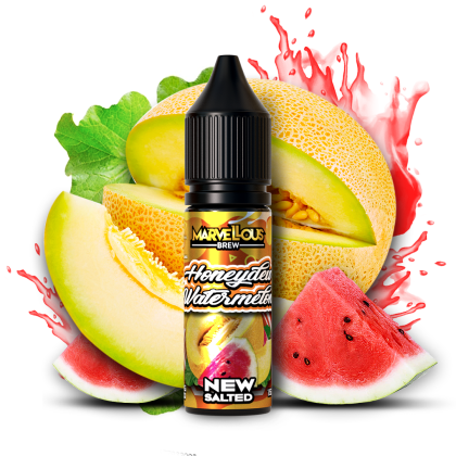 Marvelous Brew Salt 15ml (Honeydew Watermelon)