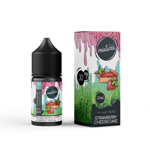 Рідина Mixtura Salt 30мл (Strawberry Cheesecake)