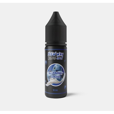Жидкость New Way Black Salt 15мл (Blueberry Cream) на солевом никотине
