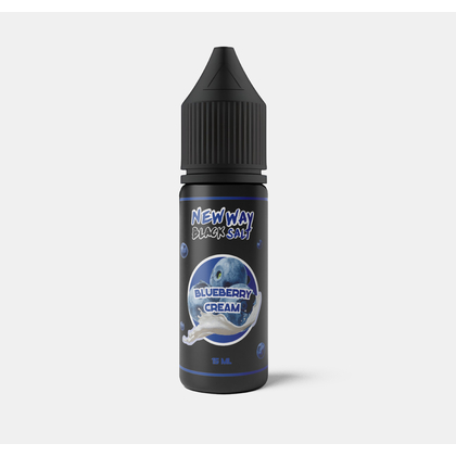 New Way Black Salt 15мл (Blueberry Cream)