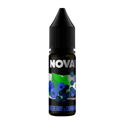 Жидкость Nova Salt 15мл (Blueberry & Currant) на солевом никотине