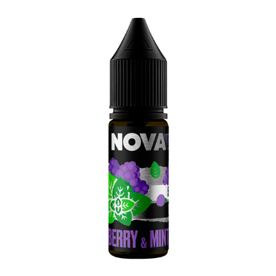 Рідина Nova Salt 15мл (Berry & Mint) на сольовому нікотині