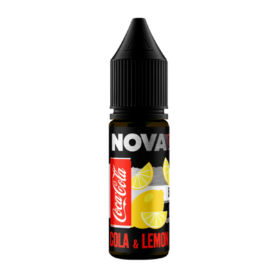 Жидкость Nova Salt 15мл (Cola & Lemon) на солевом никотине