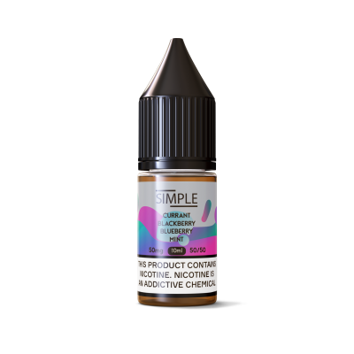 Жидкость Simple Salt 10мл (Currant Blackberry Blueberry Mint) на солевом никотине