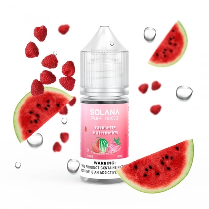 Solana Puff Juice Salt 30мл (Raspberry Watermelon)