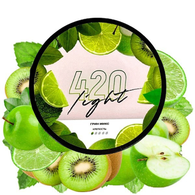 Табак для кальяна 420 Light 100g (Грин Микс)