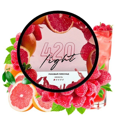 Табак для кальяну 420 Light 100g (Рожевий Лимонад)